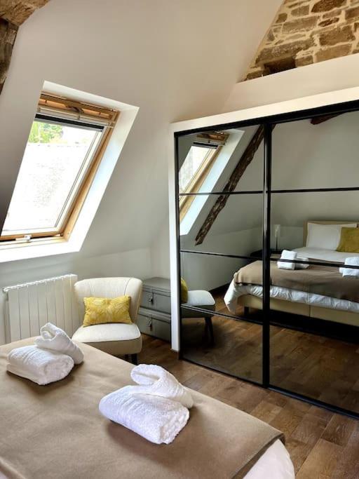 Loft A Pont-Aven, Vue Panoramique Sur L'Aven Apartment Luaran gambar